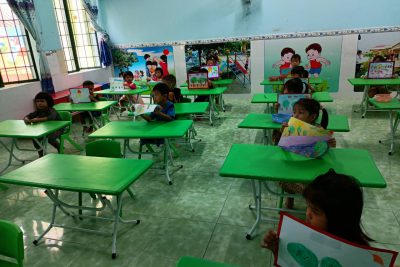 HỘI THI BÉ KHÉO TAY – BÉ NHANH TRÍ CẤP TRƯỜNG NĂM HỌC 2021-2022
